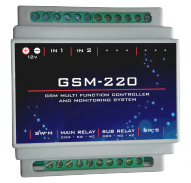 Gsm Multi-function Remote Control And Monitoring System