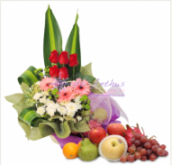 Sjmc Flower & Fruit Basket