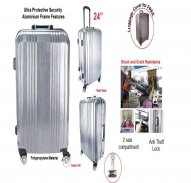 19r09 24 Inches 2 Wheel Trolley Luggage Bag