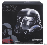 Hasbro Star Wars Black Series Shadow Stormtrooper Electronic Voice Changer Helmet